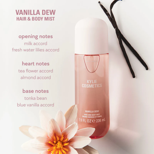 Vanilla Dew Hair & Body Mist, 236ml