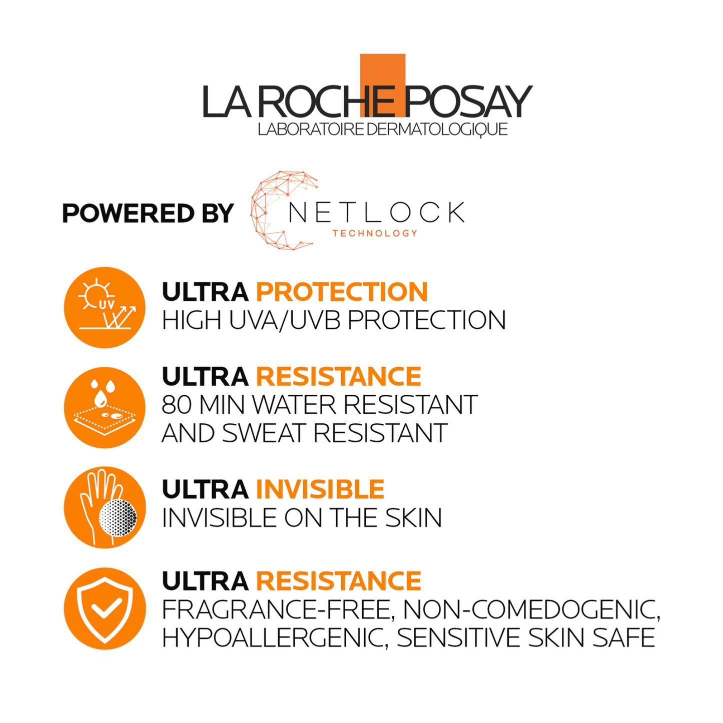 Anthelios Ultra-Fluid Face Sunscreen SPF50, 50ml