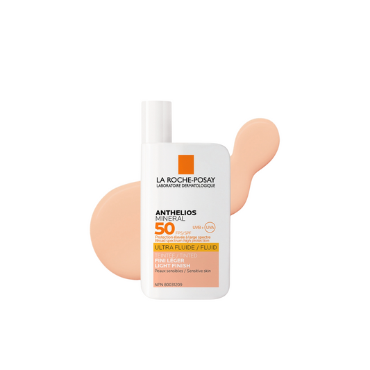 Anthelios Mineral Tinted Ultra-Fluid Face Sunscreen SPF50, 50ml