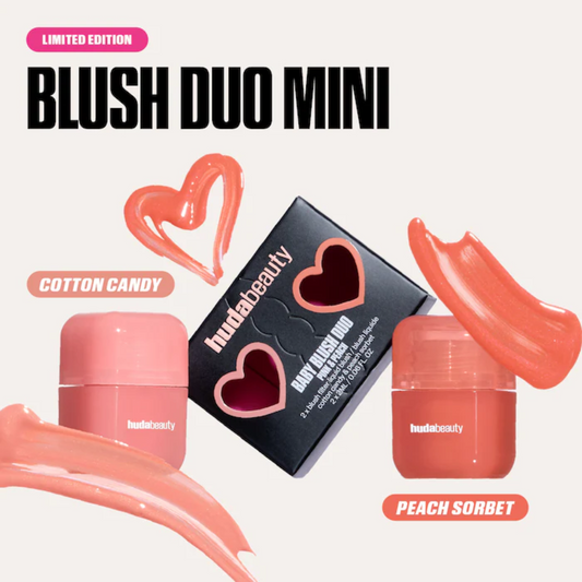 Mini Baby Blush Duo Set - Cotton Candy & Peach Sorbet
