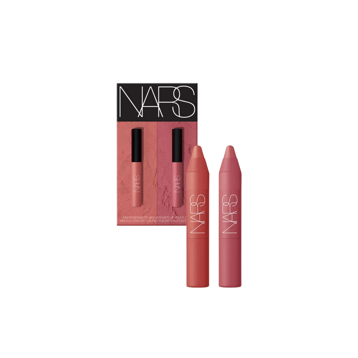 Mini Powermatte High-Intensity Lip Pencil Duo - Dolce Vita / Take Me Home