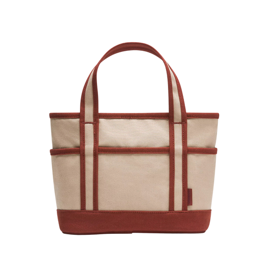 Daily Multi-Pocket Small Zip-Top Tote Bag, 5L