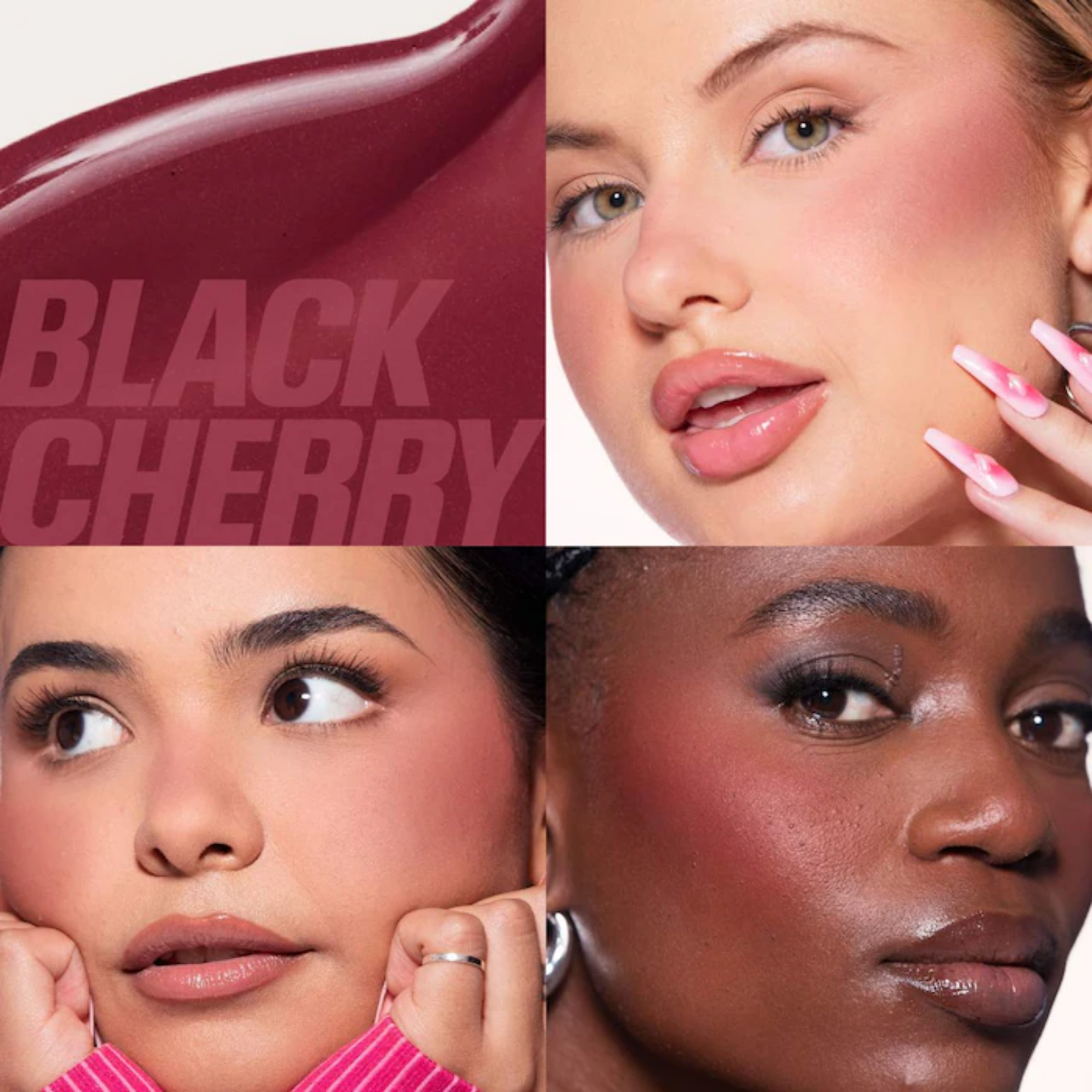 Mini Baby Blush Duo Set - Strawberry Cream & Black Cherry