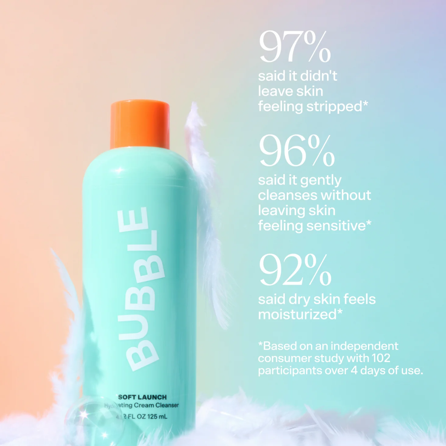 Soft Launch Hydrating Cream Cleanser, 125ml