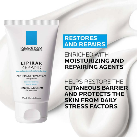 Lipikar Xerand Hand Cream, 50ml