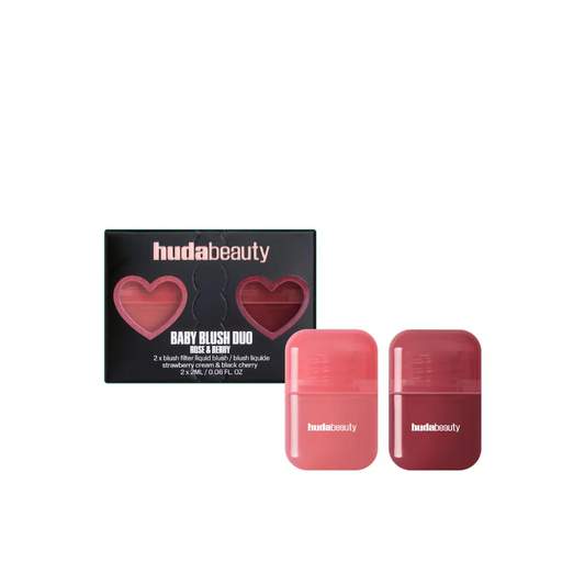 Mini Baby Blush Duo Set - Strawberry Cream & Black Cherry